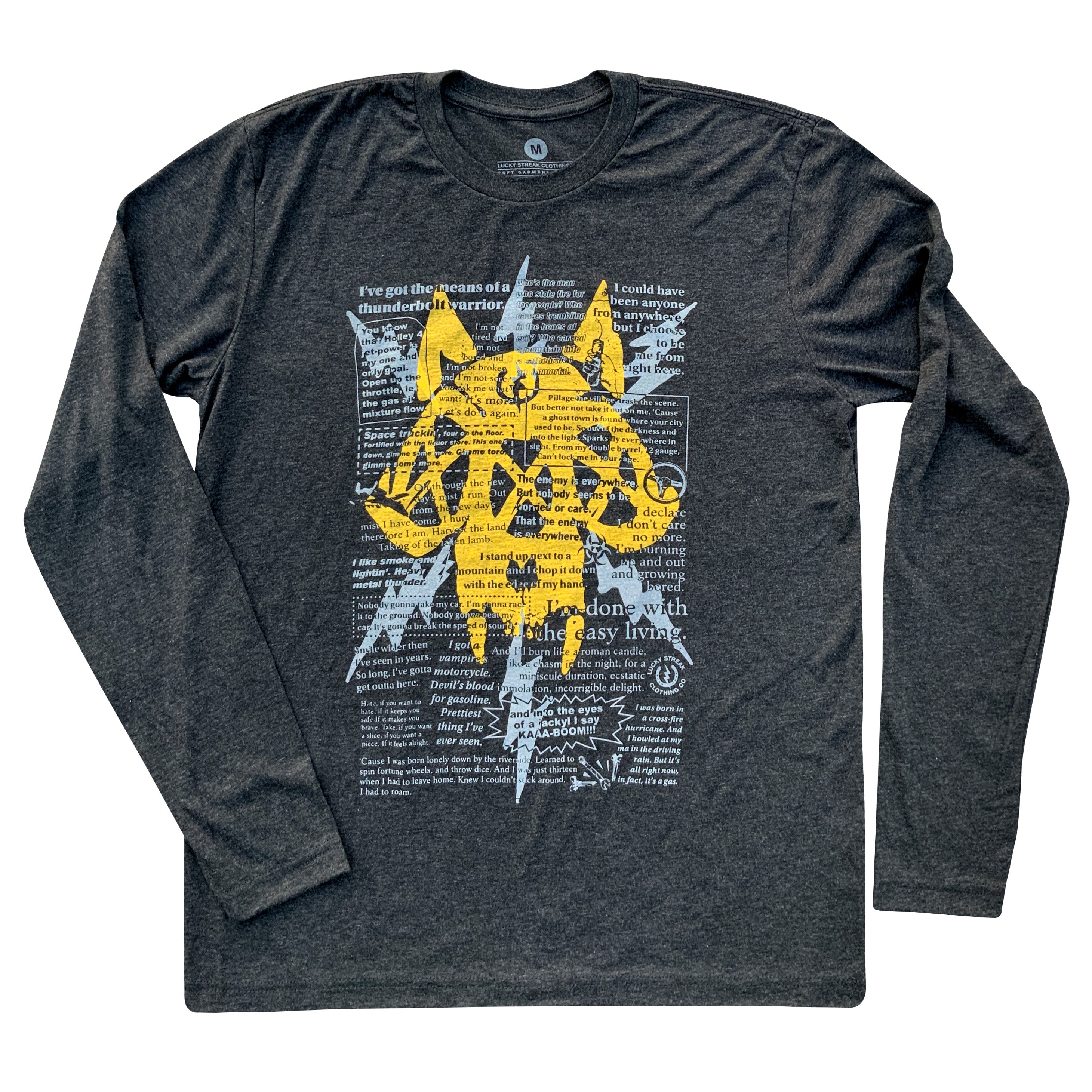 6 LEFT! Speed Cat Long Sleeve Shirt – Lucky Streak Clothing Co.